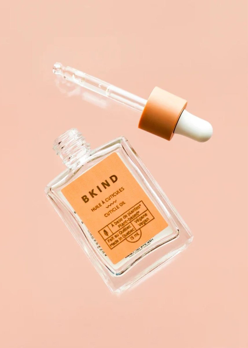 Huile pour Cuticules avec vitamine E et Squalane Bkind - Ex - voto