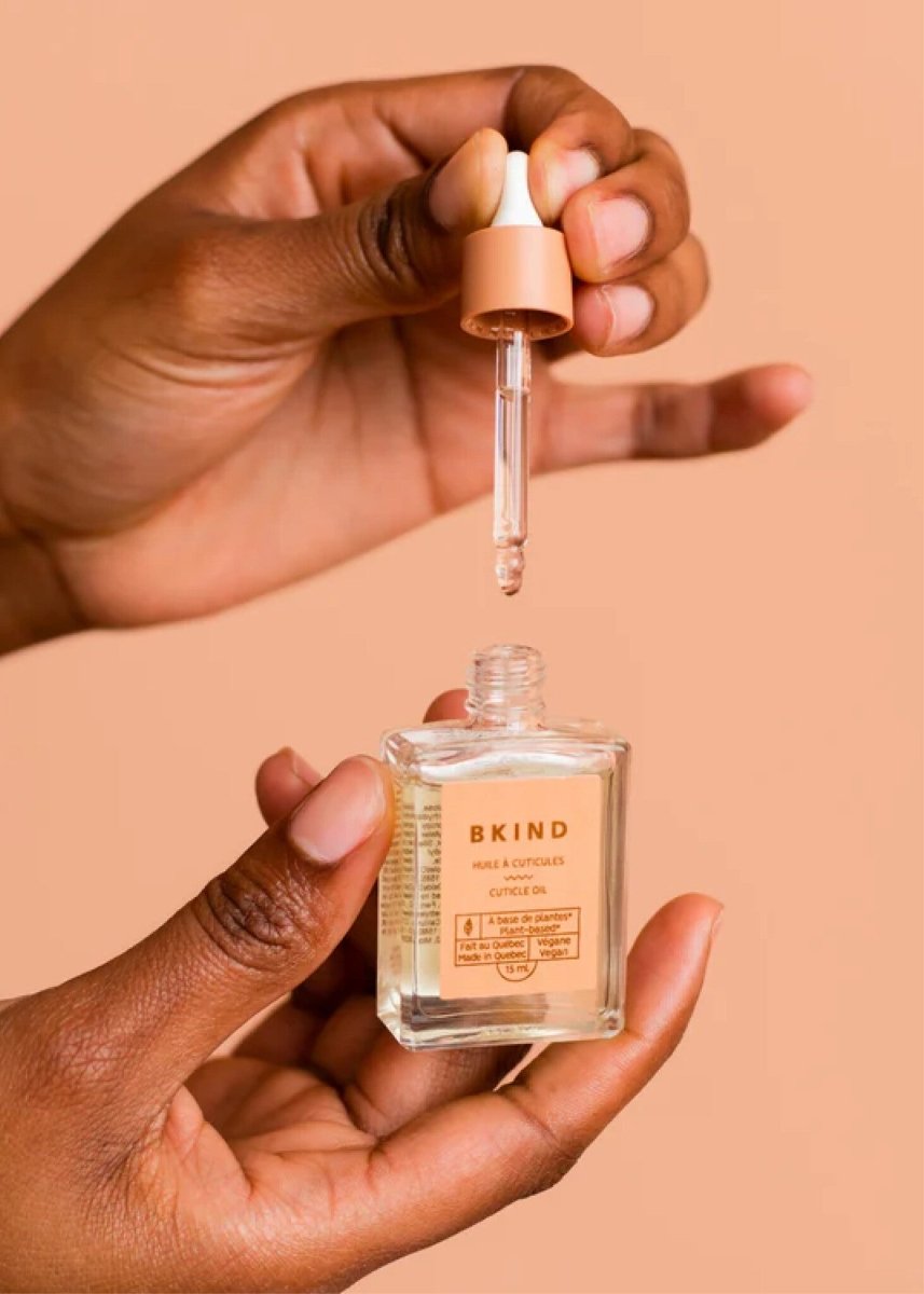 Huile pour Cuticules avec vitamine E et Squalane Bkind - Ex - voto