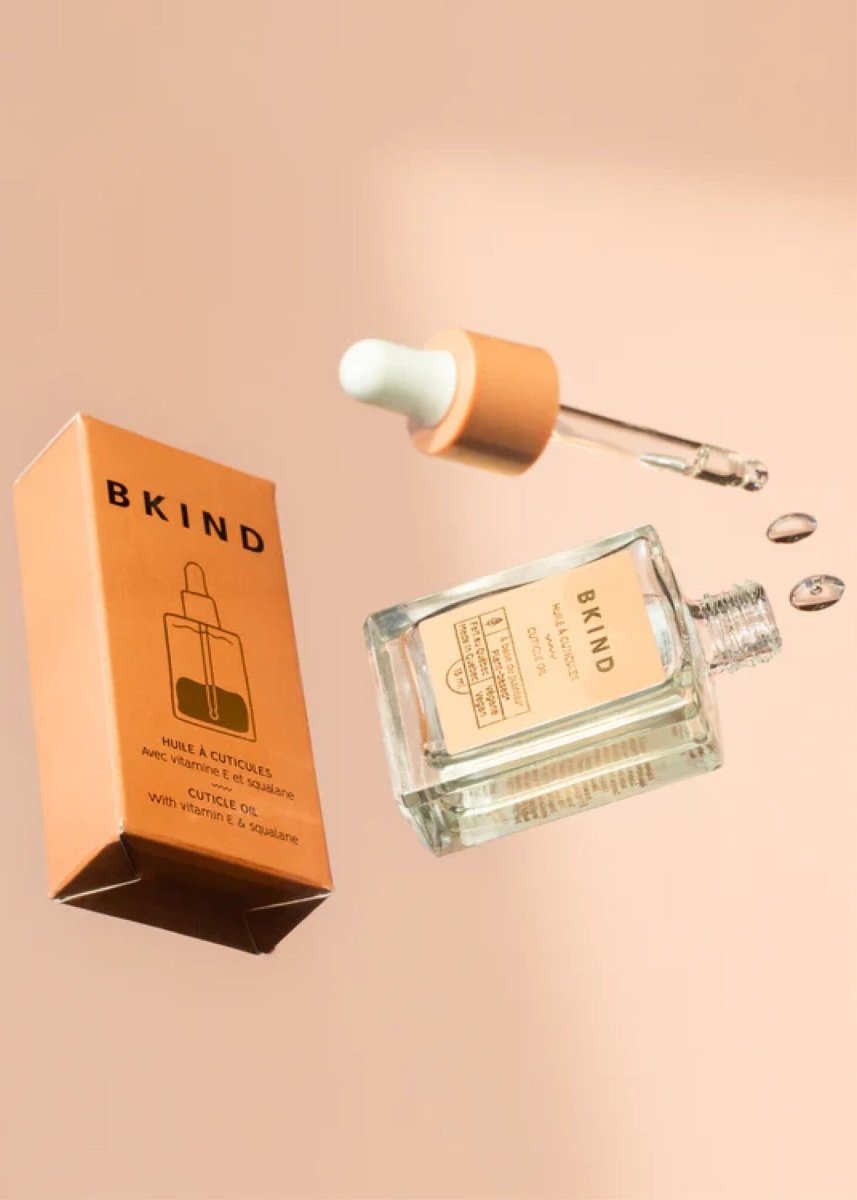 Huile pour Cuticules avec vitamine E et Squalane Bkind - Ex - voto