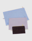 Pochettes Go - Ensemble de 3- Pastels Colorblock Baggu