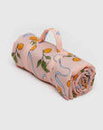 Baggu Puffy Apricots & Ribbons Picnic Blanket