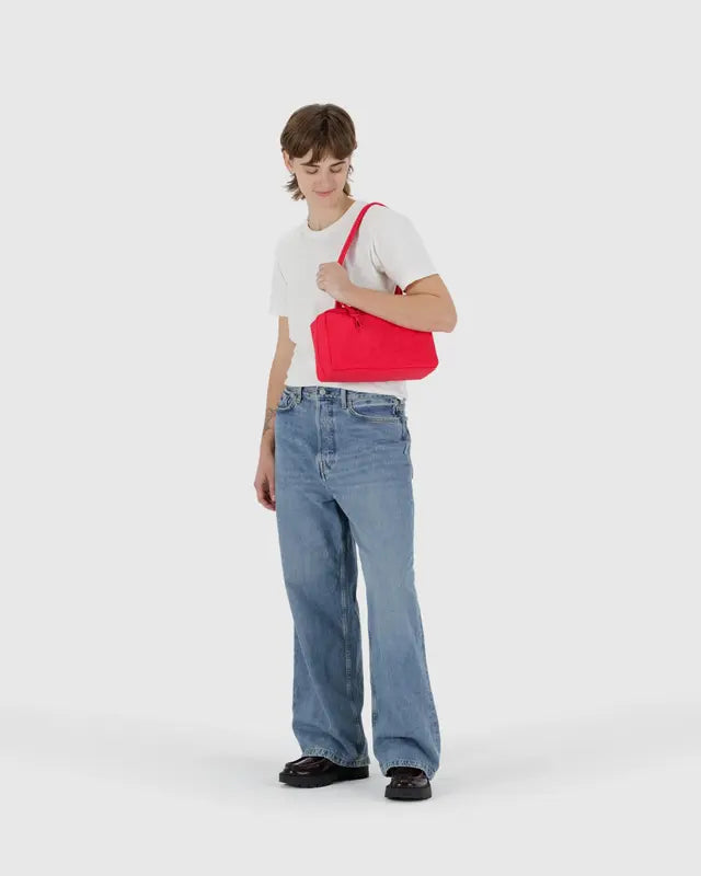 Baggu Candy Apple Bowler Bag
