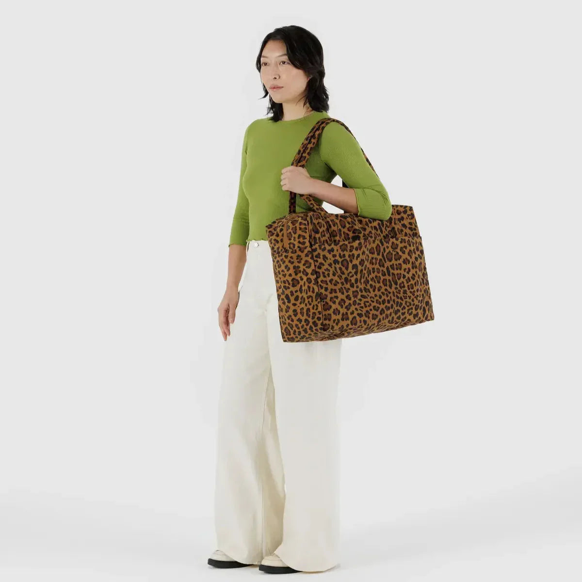 Baggu Leopard Cloud Carry-on Bag