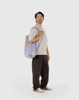 Sac Réutilisable Grand Baggu Cantaloupe Blue