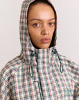 Imperméable Liu Damson Madder Carreaux Elderberry - Ex-voto