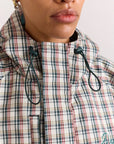 Imperméable Liu Damson Madder Carreaux Elderberry - Ex-voto