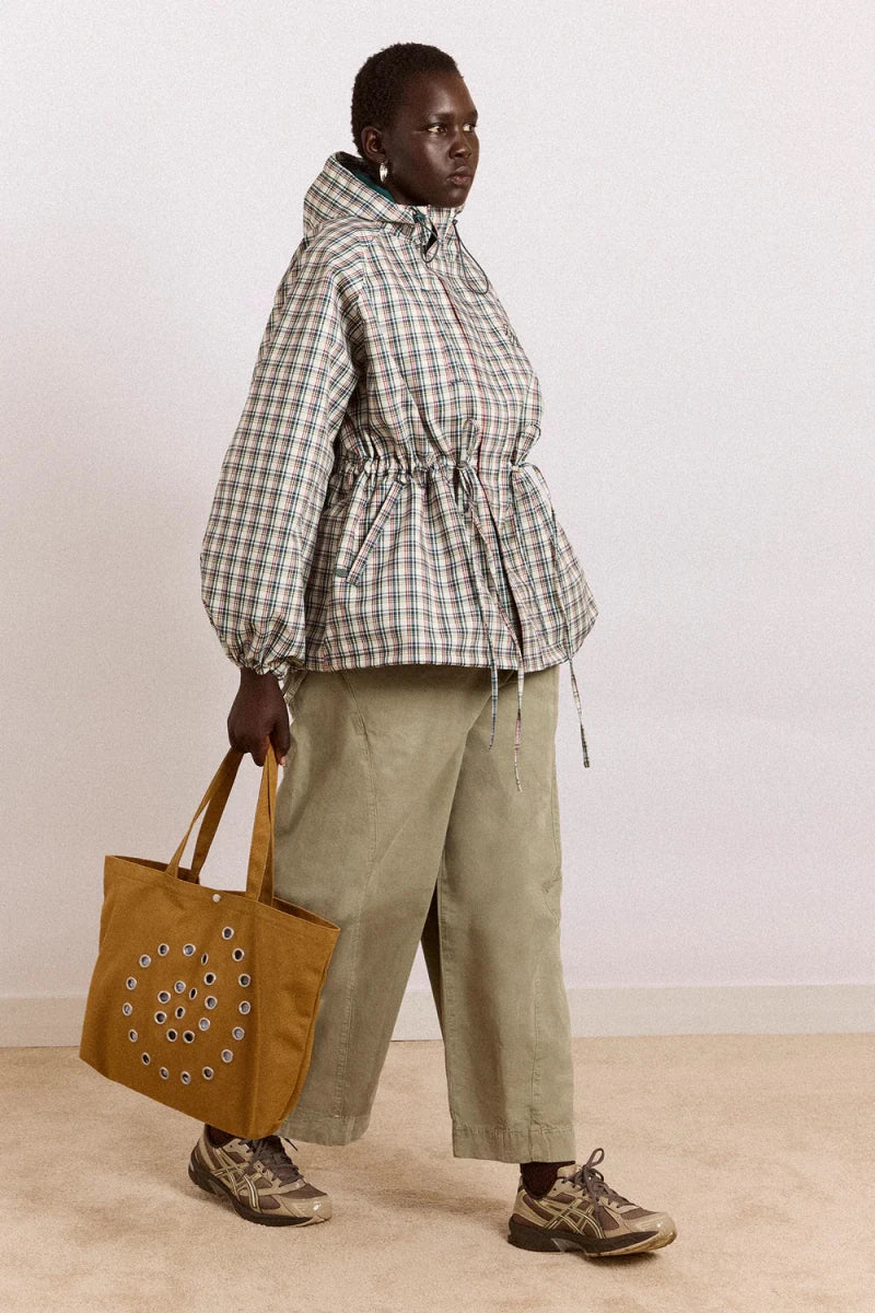Imperméable Liu Damson Madder Carreaux Elderberry - Ex-voto