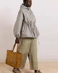 Imperméable Liu Damson Madder Carreaux Elderberry - Ex-voto
