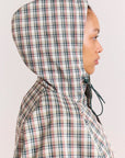 Imperméable Liu Damson Madder Carreaux Elderberry - Ex-voto
