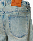 Jeans Barrel Jacqueline Kuwalla Bleu Vintage - Ex - voto