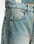 Jeans Barrel Jacqueline Kuwalla Bleu Vintage - Ex - voto