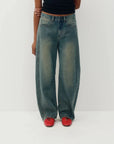 Jeans Barrel Jacqueline Kuwalla Mineral Stone - Ex-voto
