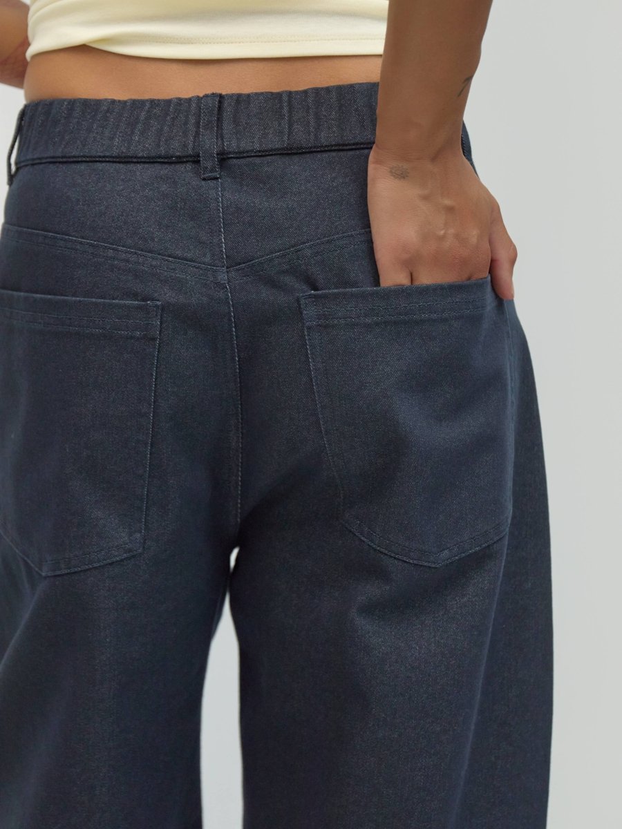 Jeans Barrel Lisa Bleu Mod Ref - Ex - voto
