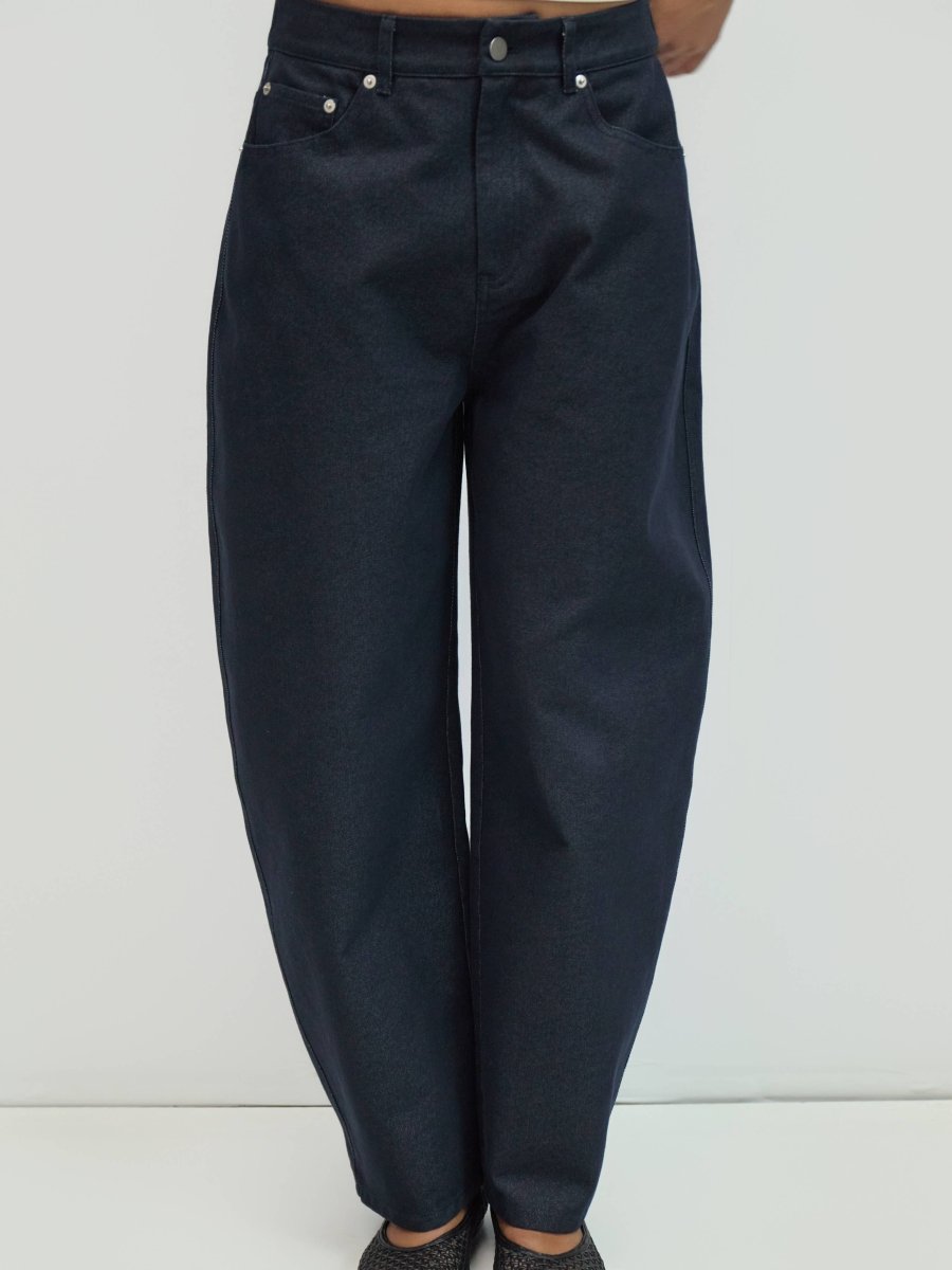 Jeans Barrel Lisa Bleu Mod Ref - Ex - voto