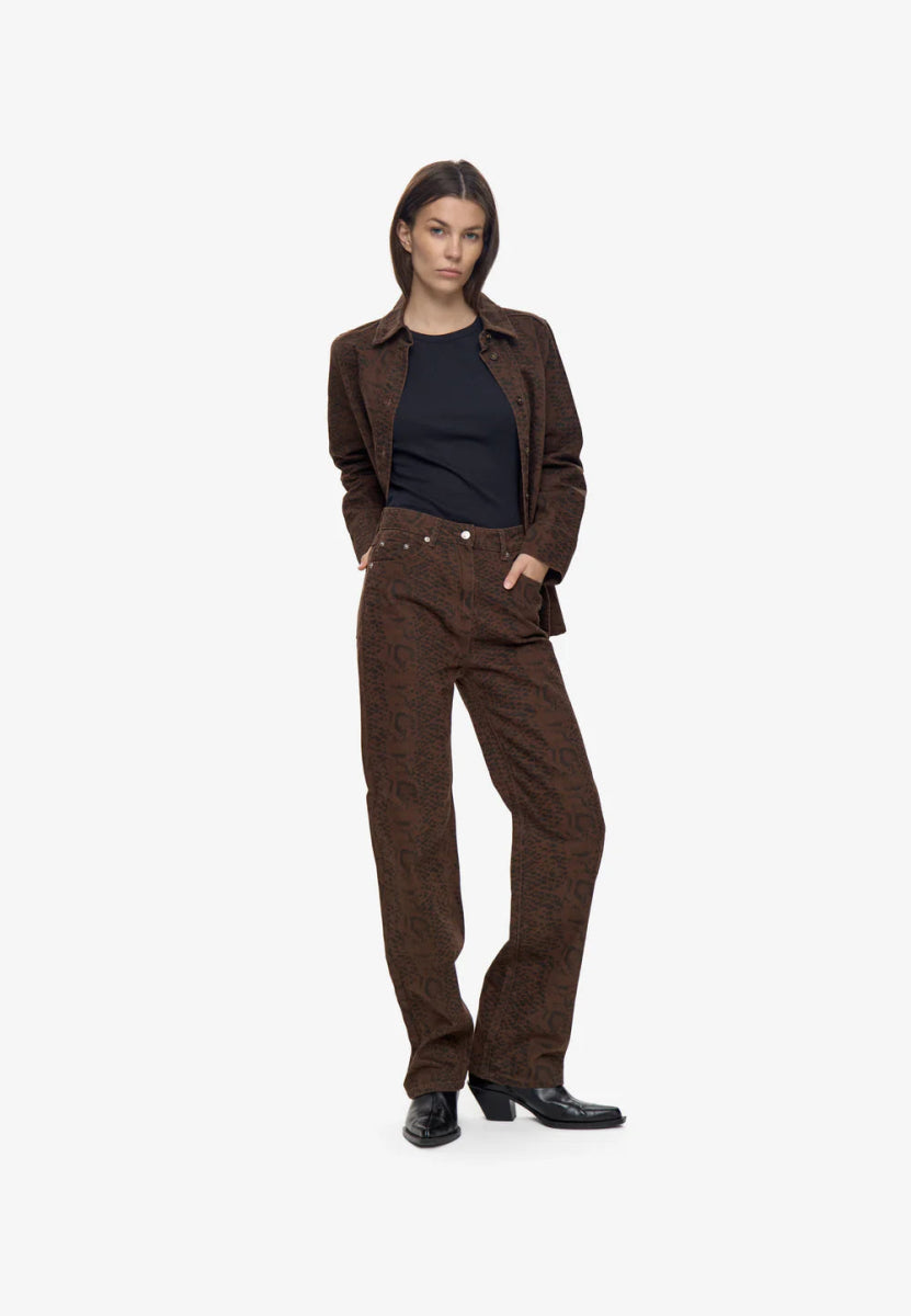 Jeans Britney Minimum Shitake - Ex - voto