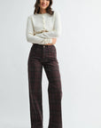 Jeans Carreaux Bourgognes JBD - Ex-voto