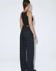 Jeans Donna Dr Denim Stream Check Overdye - Ex-voto