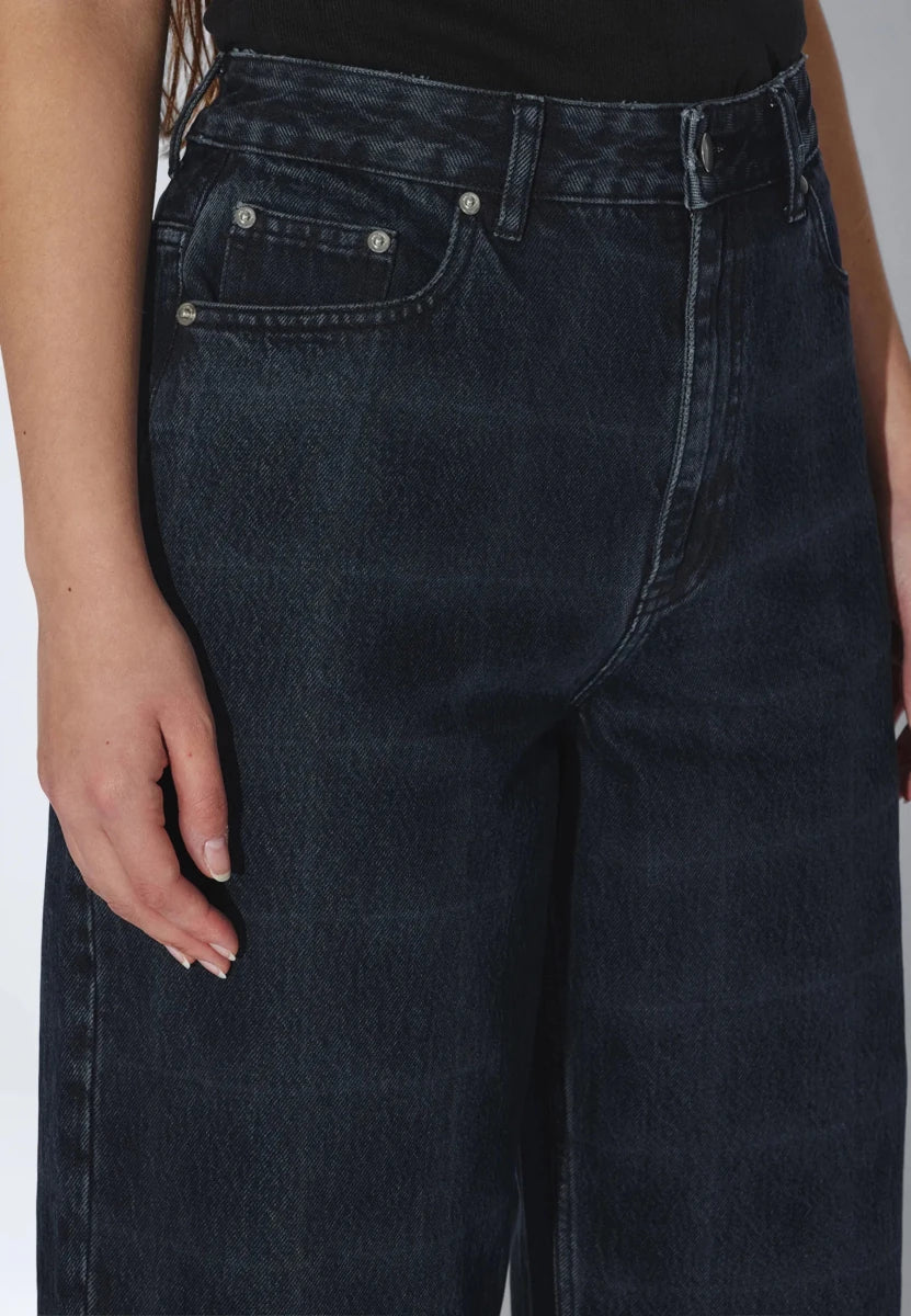 Jeans Donna Dr Denim Stream Check Overdye - Ex-voto