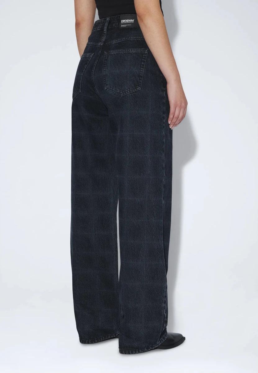 Jeans Donna Dr Denim Stream Check Overdye - Ex-voto