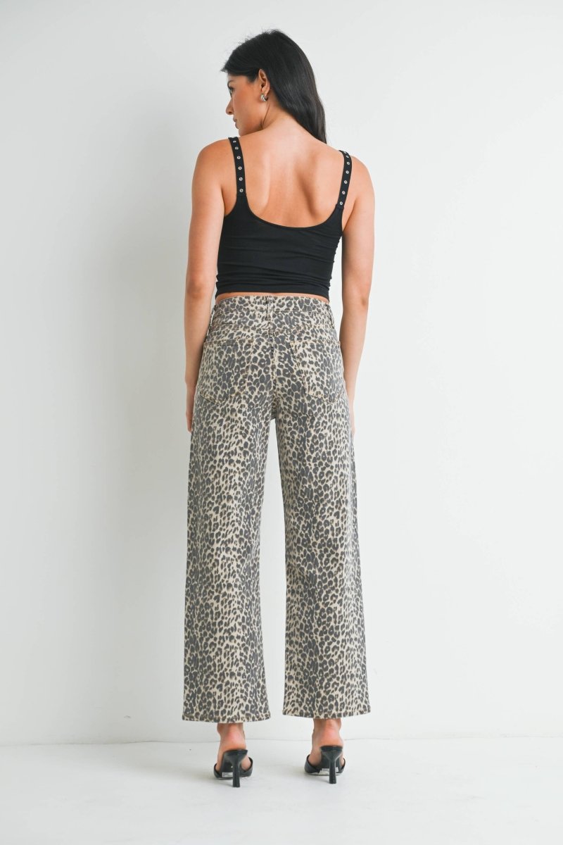Jeans Droit Léopard JBD - Ex-voto