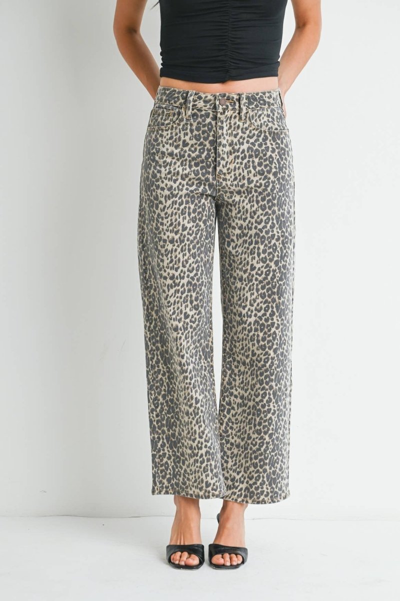 Jeans Droit Léopard JBD - Ex-voto