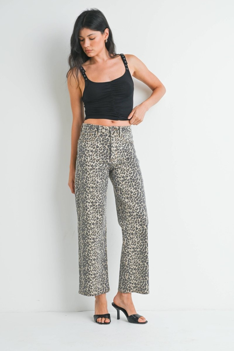 Jeans Droit Léopard JBD - Ex-voto