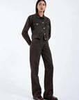 Jeans Echo Dr Denim Tar Jet Brown - Ex - voto