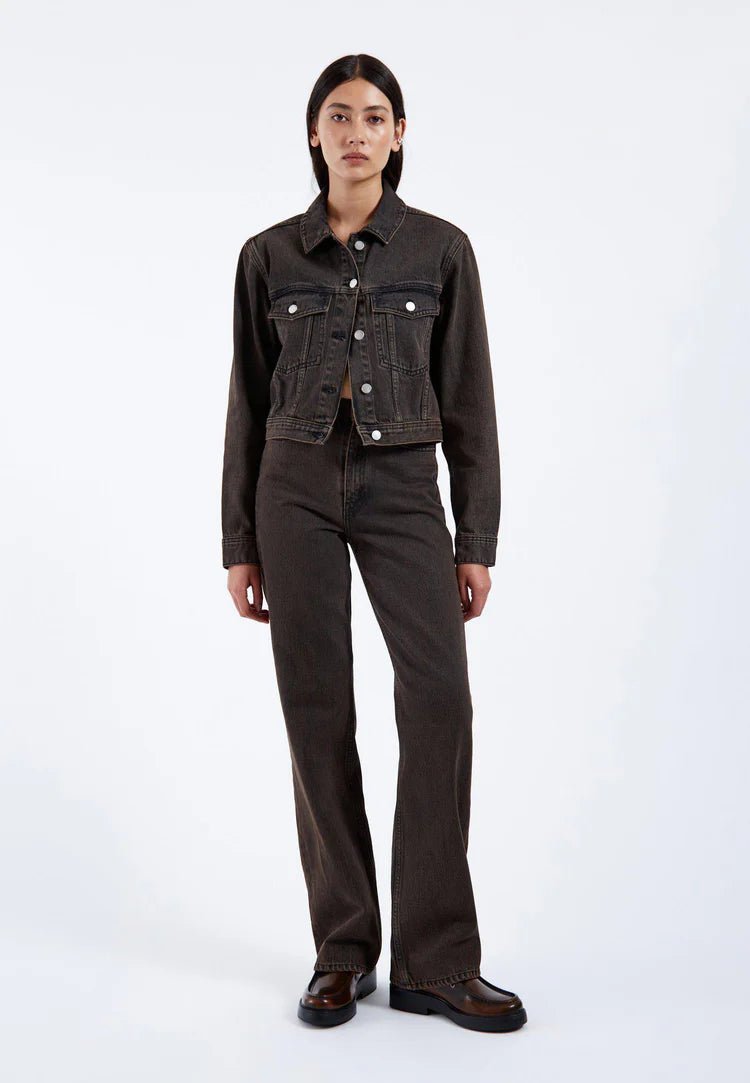 Jeans Echo Dr Denim Tar Jet Brown - Ex - voto