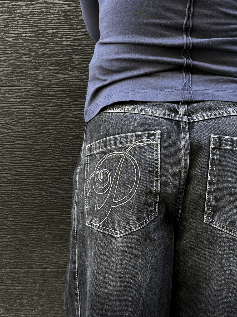 Jeans Erika Noir Damson Madder - Ex-voto