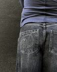 Jeans Erika Noir Damson Madder - Ex-voto