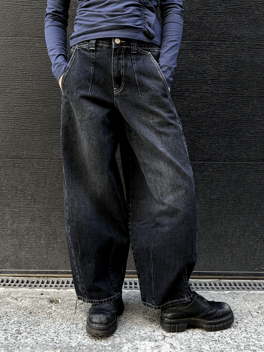 Jeans Erika Noir Damson Madder - Ex-voto