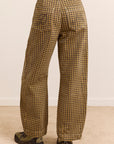 Jeans Felix Gingham Quince Damson Madder - Ex-voto