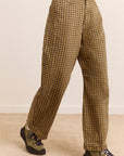 Jeans Felix Gingham Quince Damson Madder - Ex-voto