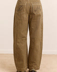 Jeans Felix Gingham Quince Damson Madder - Ex-voto