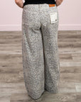 Jeans Jambe Large Shelly Kuwalla Léopard - Ex - voto