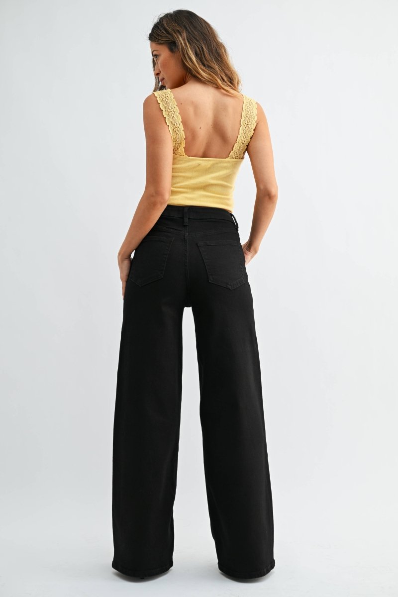 Jeans Palazzo Noir JBD - Ex-voto