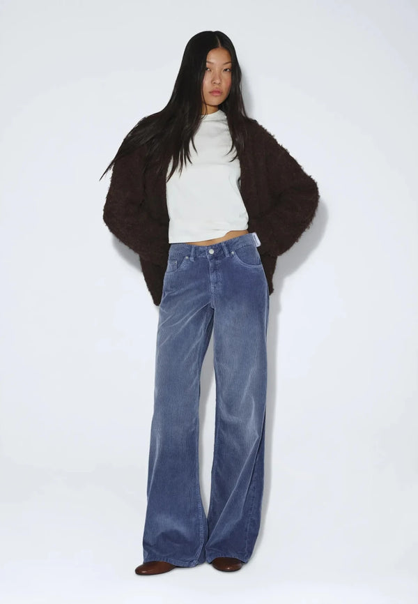 Jeans Rhue Dr Denim Blue Cord - Ex-voto