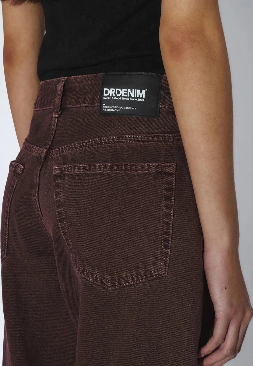 Jeans Rhue Dr Denim Washed Aubergine - Ex-voto