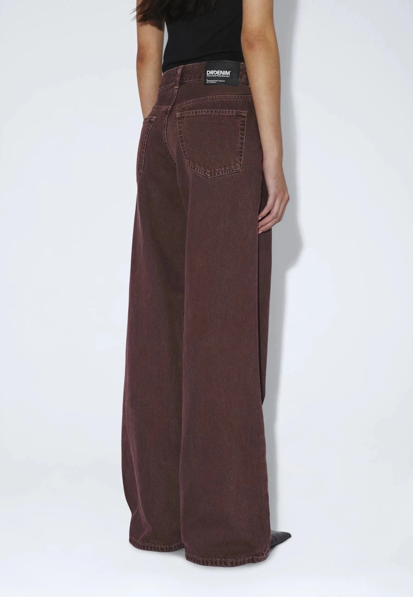 Jeans Rhue Dr Denim Washed Aubergine - Ex-voto
