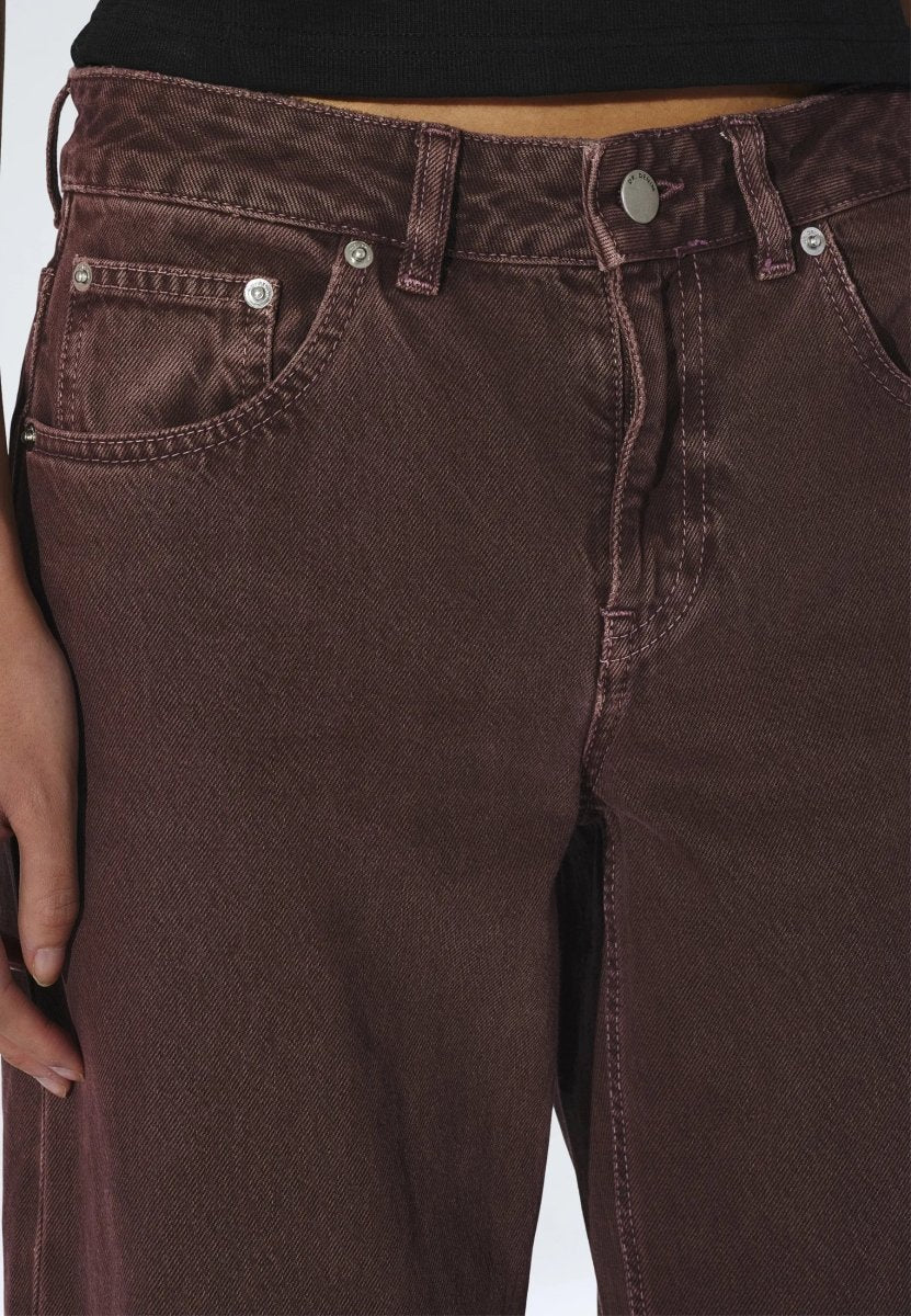 Jeans Rhue Dr Denim Washed Aubergine - Ex-voto