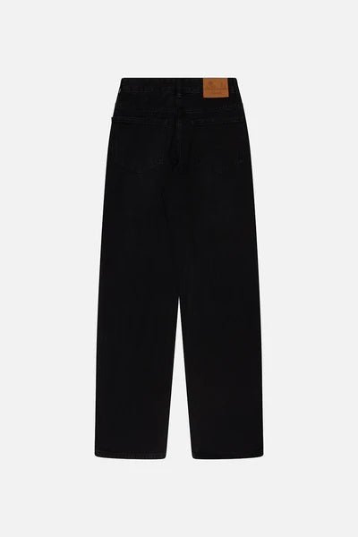 Jeans Taille Haute Kuwalla Washed Black - Ex - voto