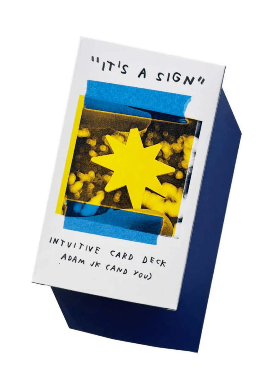 Jeu de Cartes intuitives Adam JK - Ex - voto