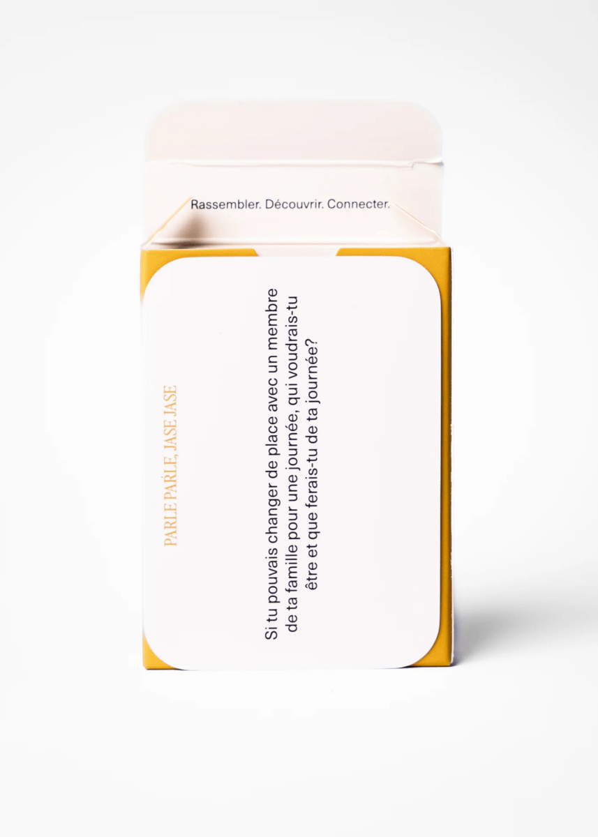 Jeux de Discussion Meyeur Parle, Parle, Jase, Jase - Ex - voto