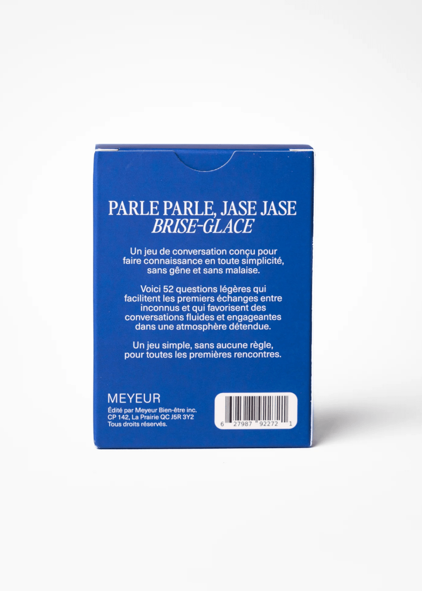 Jeux de Discussion Meyeur Parle, Parle, Jase, Jase - Ex - voto