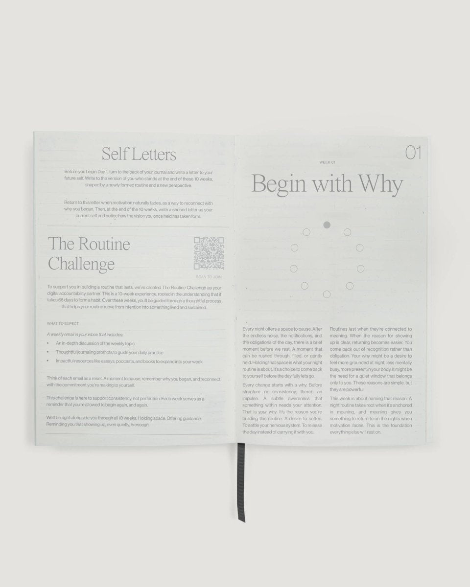 Journal Night Routine Wilde House Paper - Ex-voto