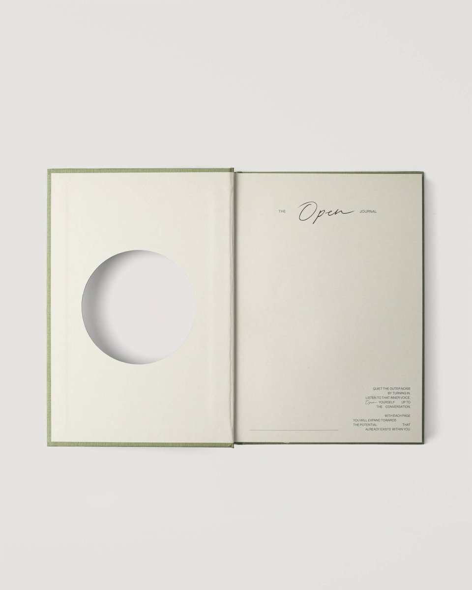 Journal Open Moss Wilde House Paper - Ex - voto