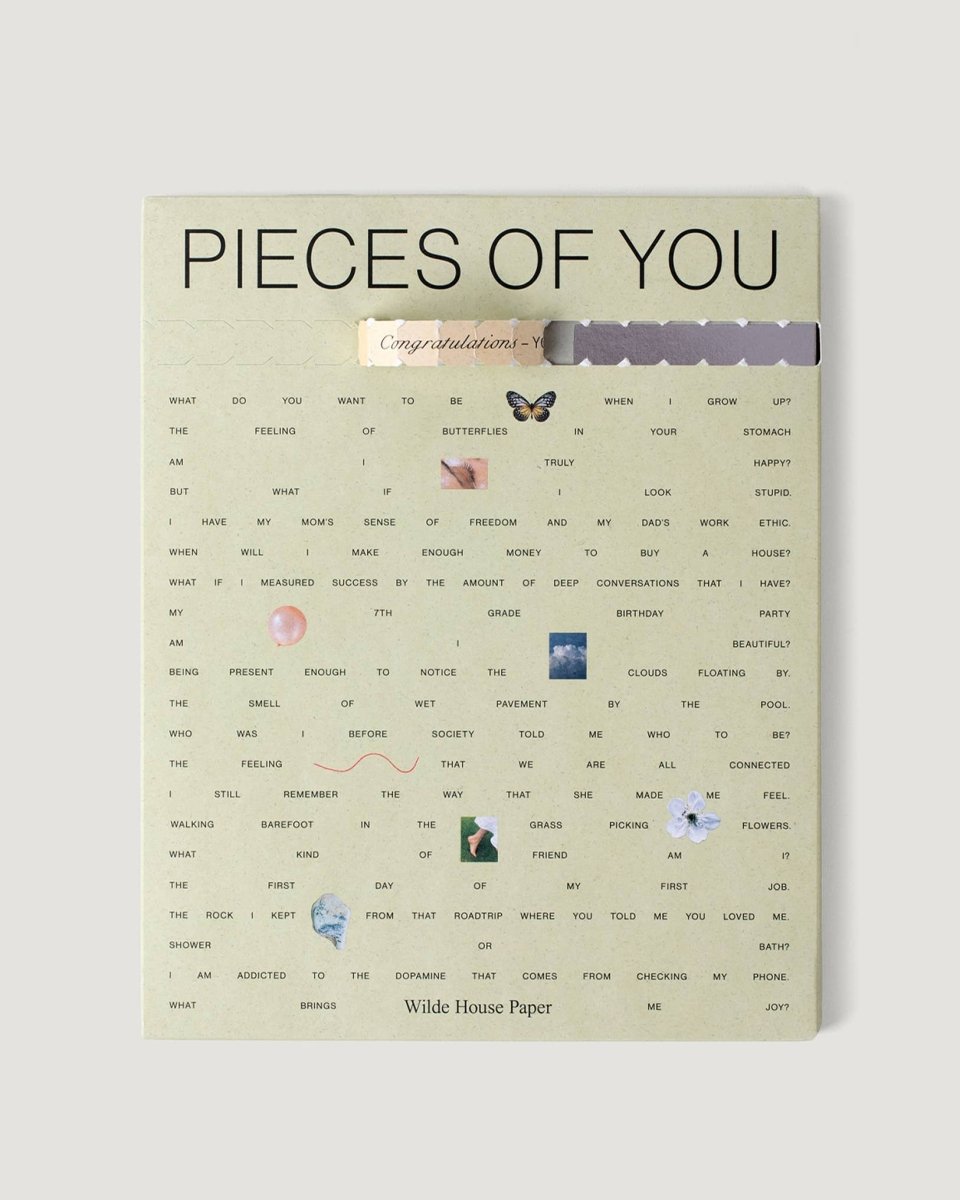 Journal Pieces of You Wilde House Paper - Ex - voto