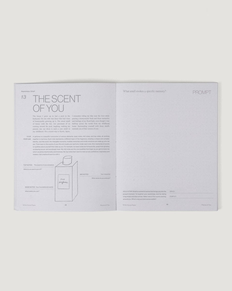 Journal Pieces of You Wilde House Paper - Ex - voto