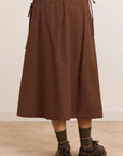 Jupe Caspia Choc Damson Madder - Ex-voto