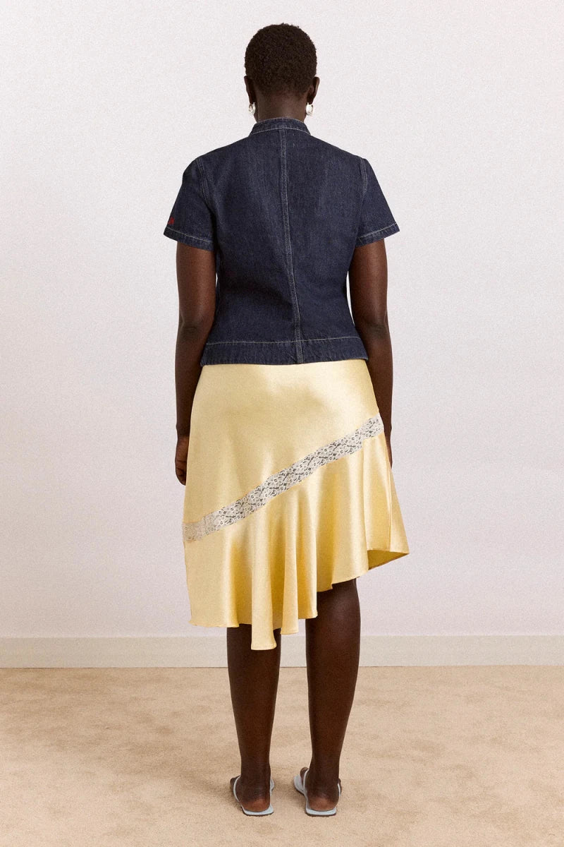 Jupe Delphia Jaune Damson Madder - Ex - voto